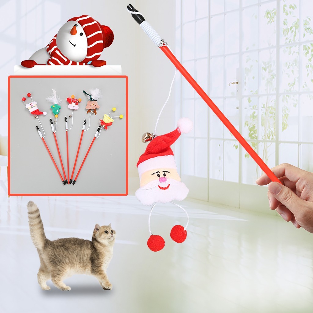 Christmas Cat Activity Play Toy - Image 3