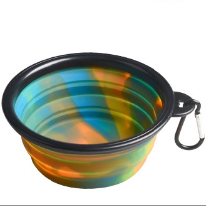 Foldable Silicone Pet Travel Bowl