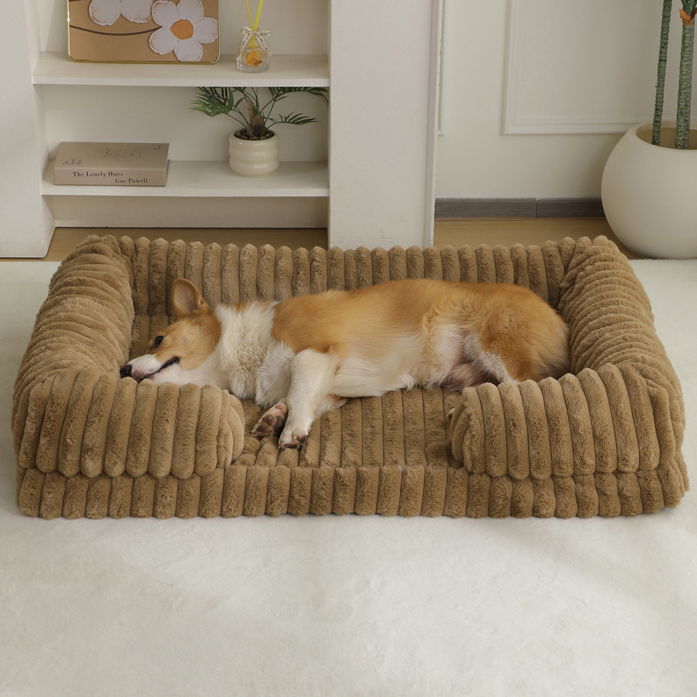 Washable Cushioned Pet Bed Mat - Image 3