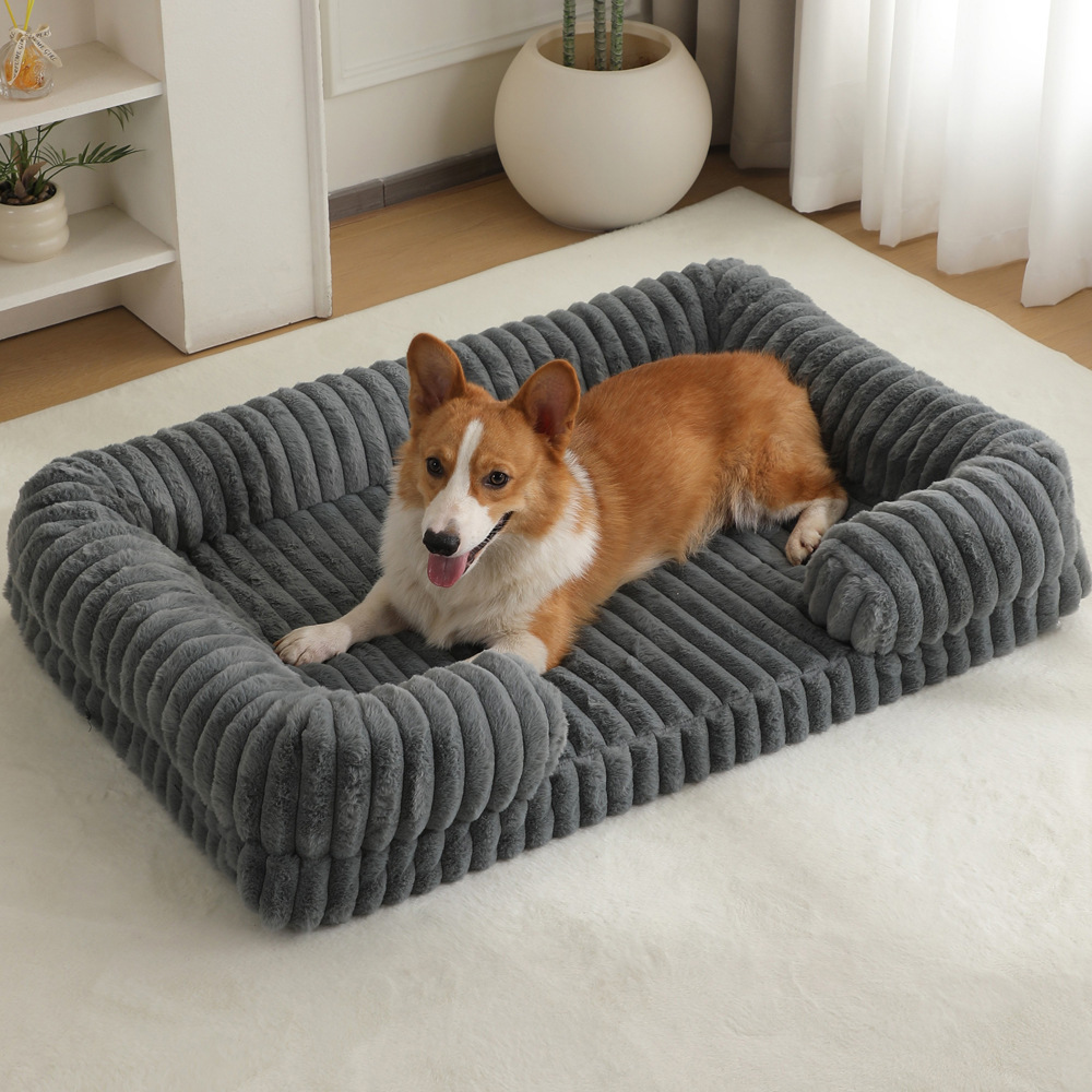 Washable Cushioned Pet Bed Mat - Image 4
