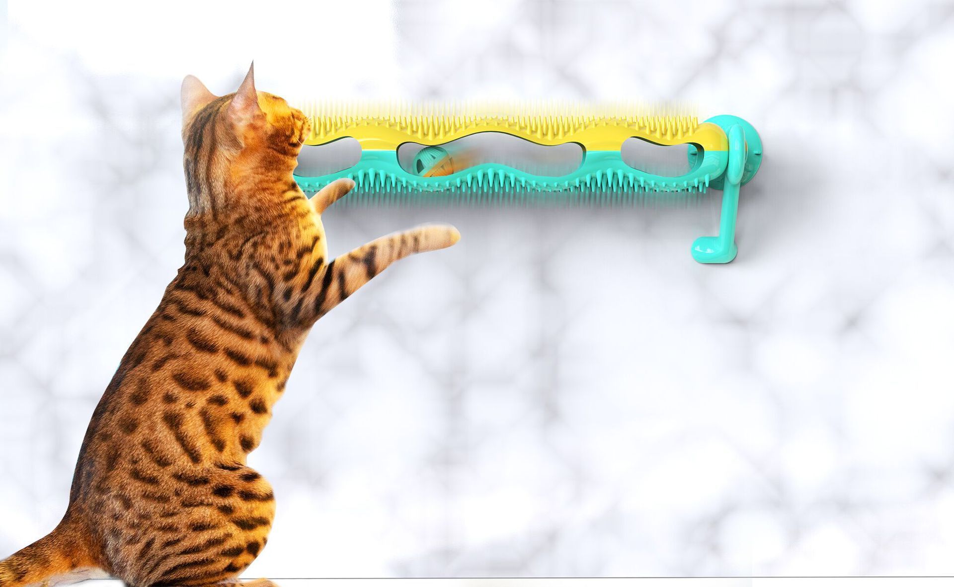 Interactive Rolling Ball Cat Toy - Image 2
