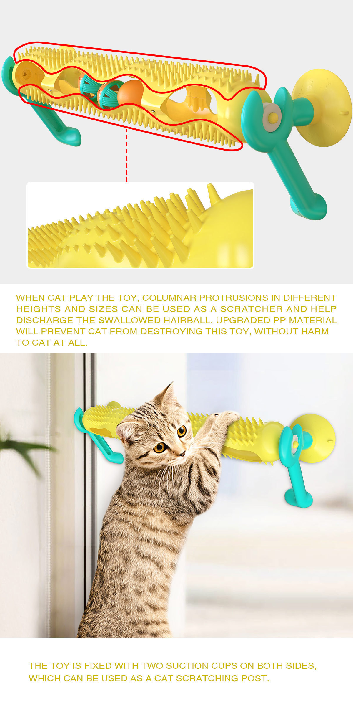Interactive Rolling Ball Cat Toy - Image 7