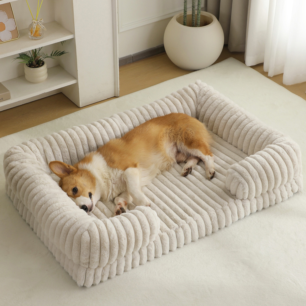Washable Cushioned Pet Bed Mat - Image 2